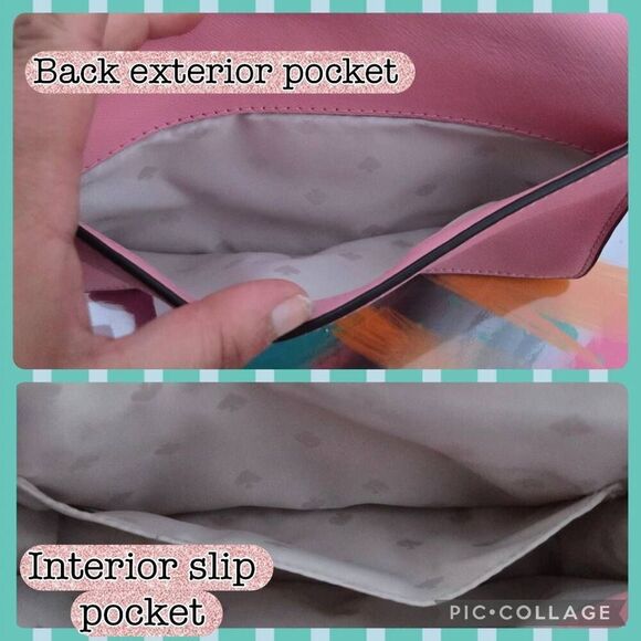 Kate Spade New York Cameron Pink Monotone Chain Shoulder Bag - Picture 9 of 9